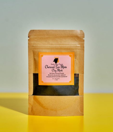 Charcoal Sea Moss Clay Mask